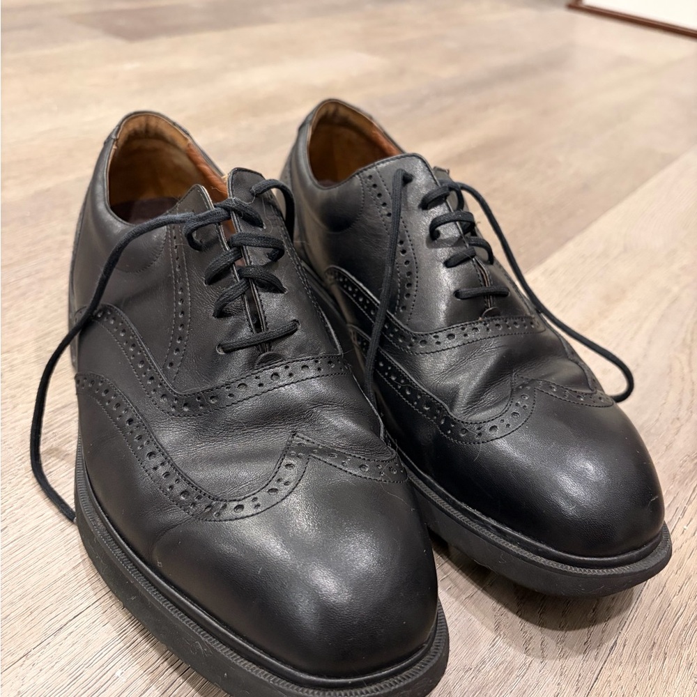 Rockport Black Leather Oxford Shoes